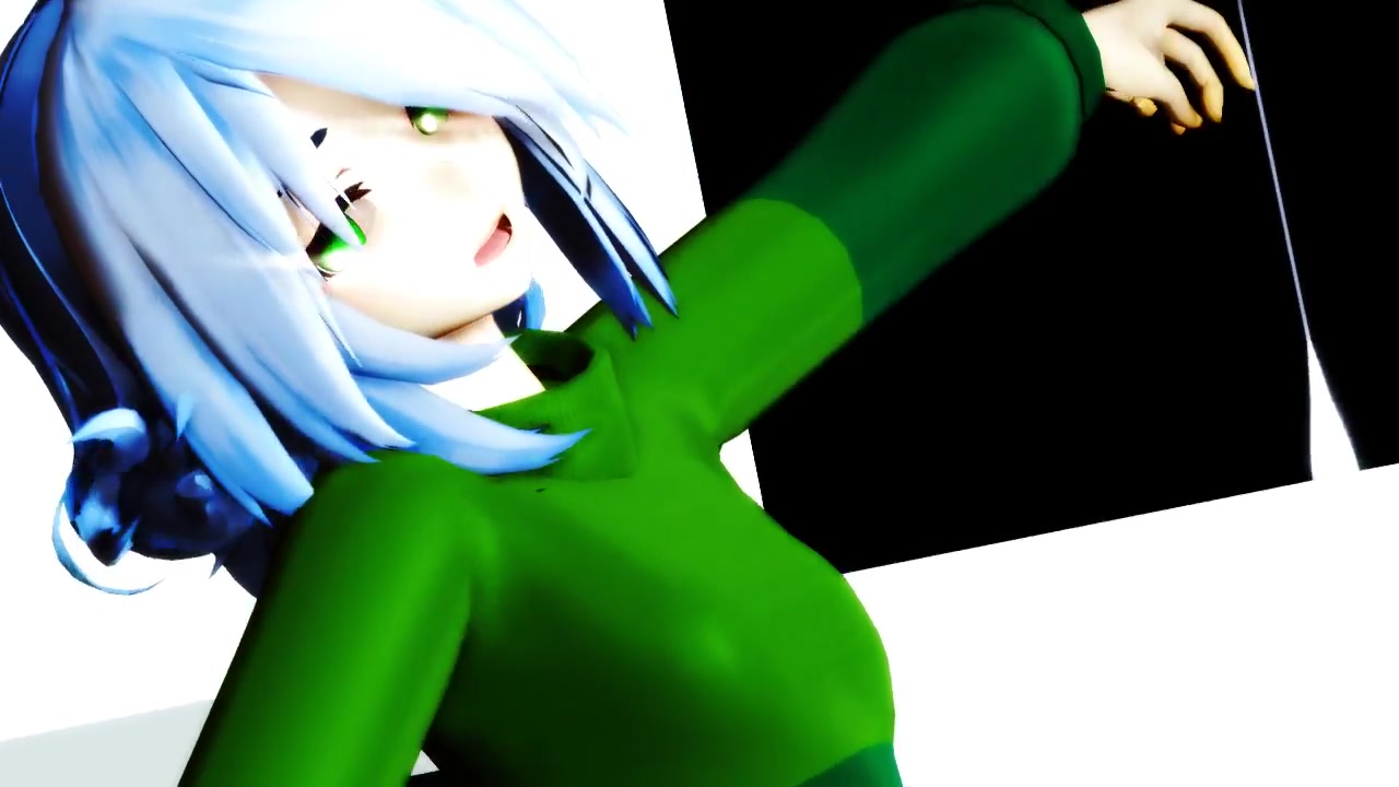 【mmd x glitchtale】 bullet train 【amber】(授权搬运)