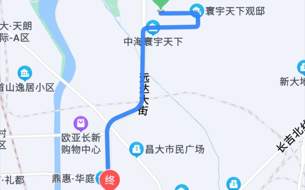 [图]【就是去小区绕一下】长春公交Z272路B线双向POV(金色家园↹八里堡)