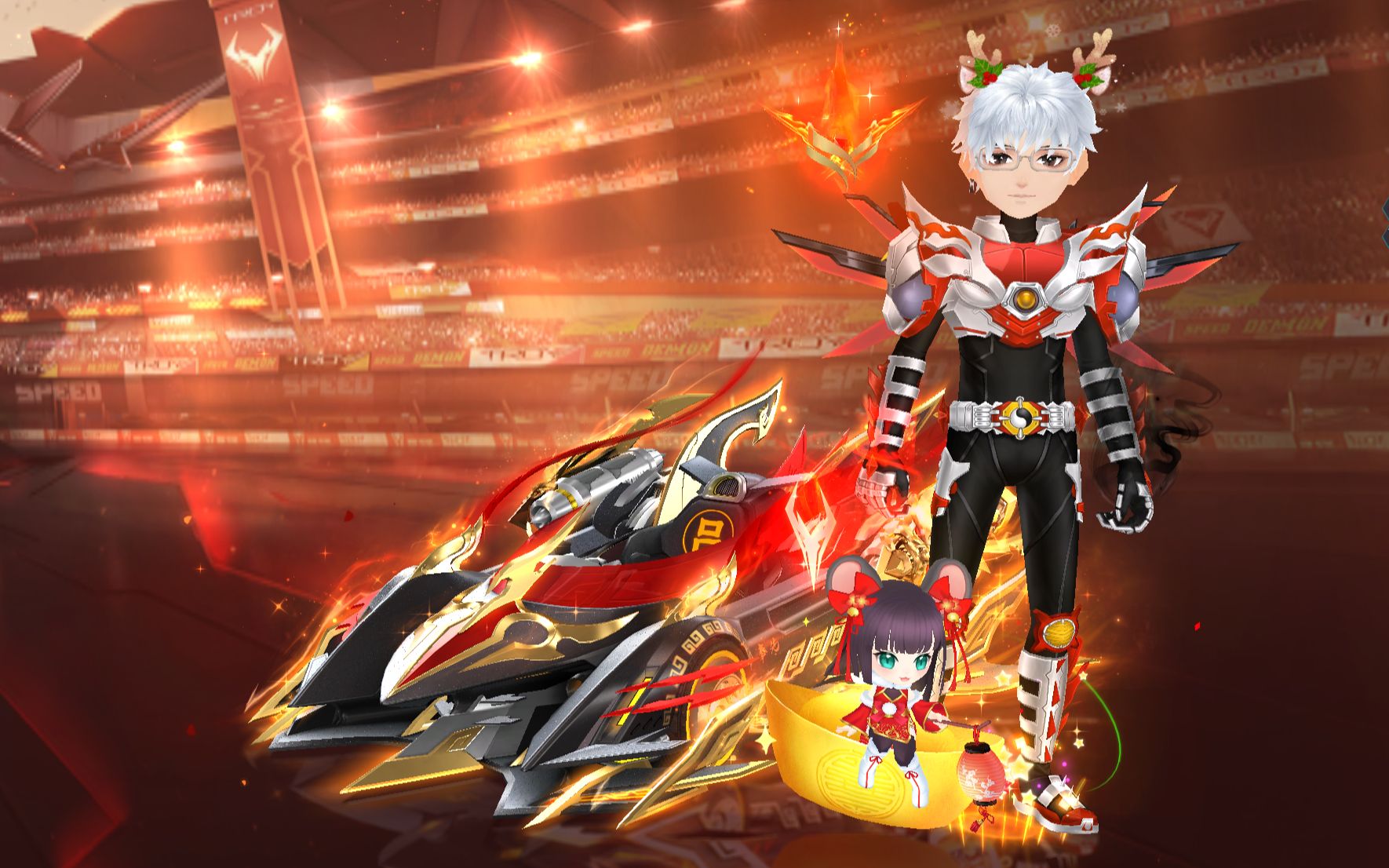 【qq飞车】你们看我吕布牛掰布