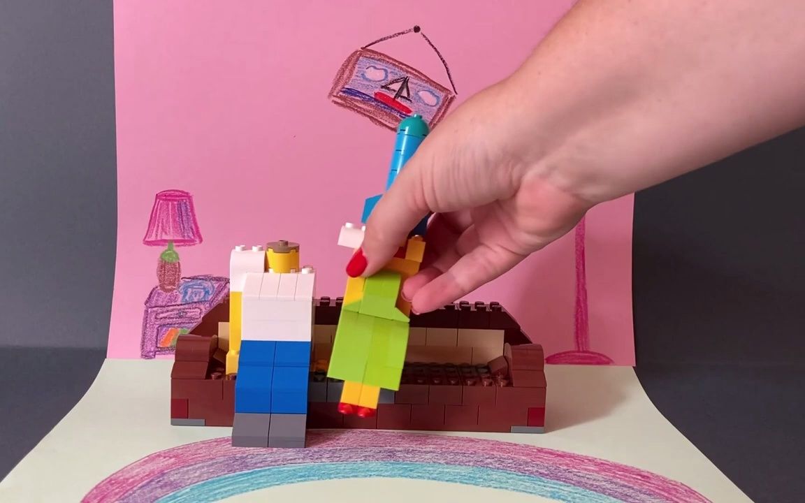 乐高moc11011辛普森一家