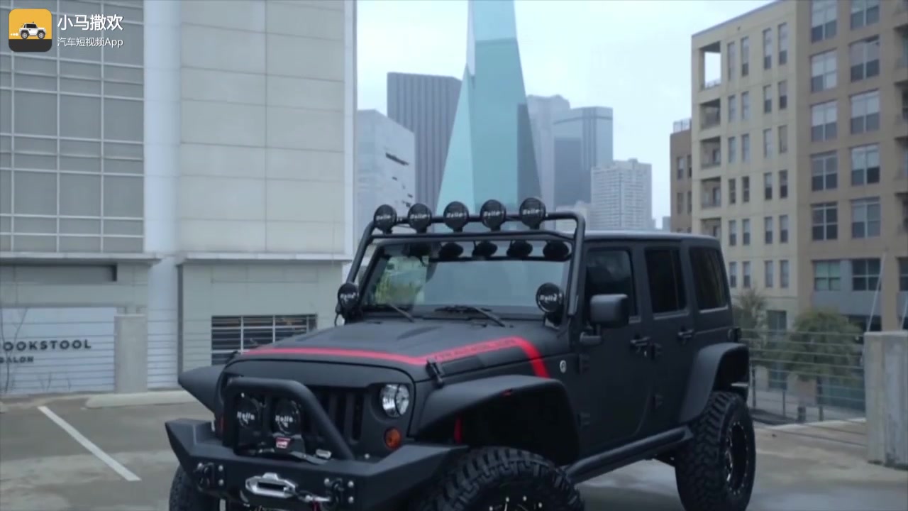 帅炸爆改防弹jeep牧马人