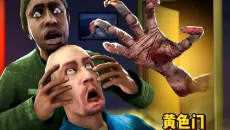 盖瑞模组：千万别玩红黄门的游戏，铁憨憨差点被里面的怪物干掉！