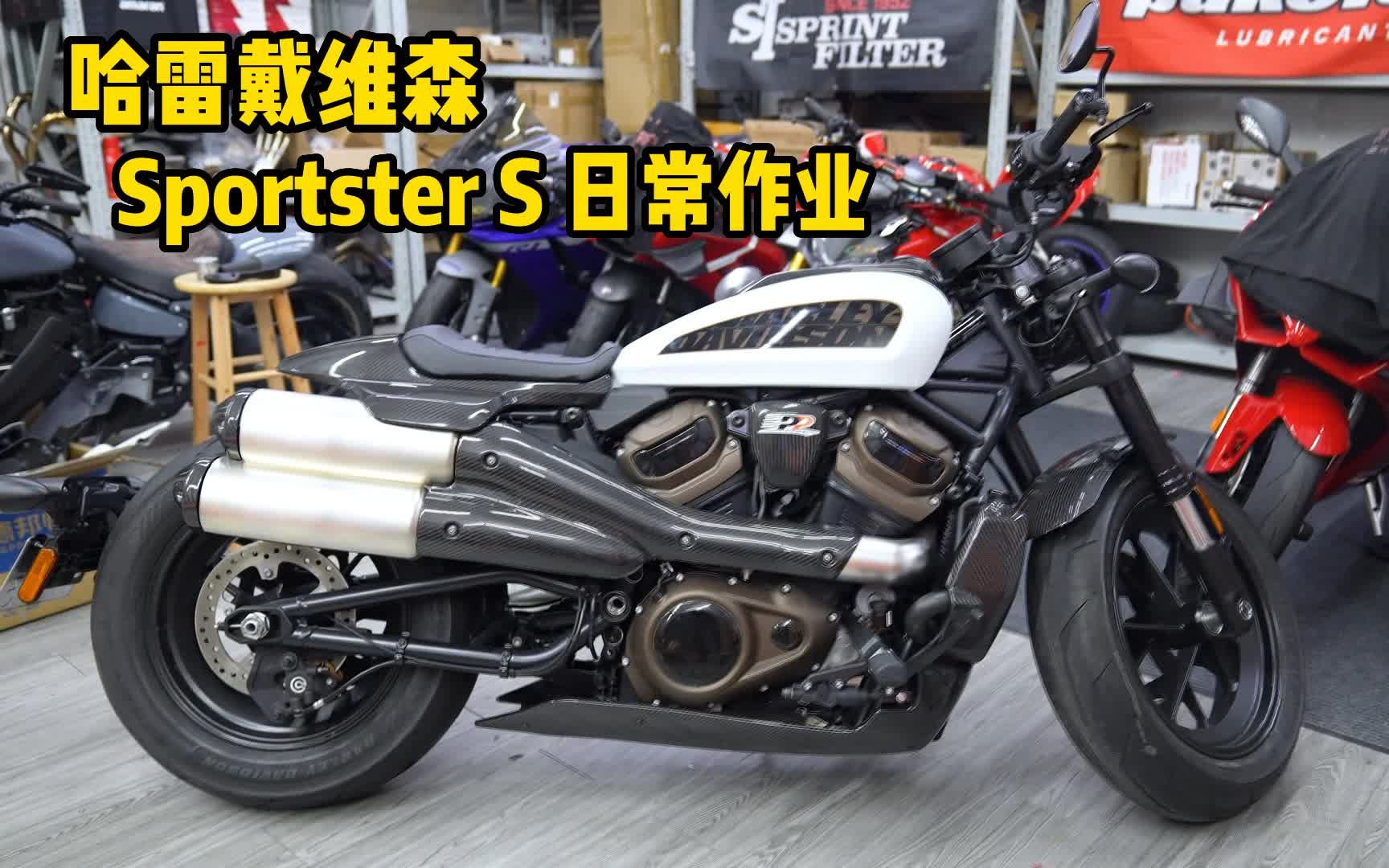 [图]哈雷Sportster S 日常作业