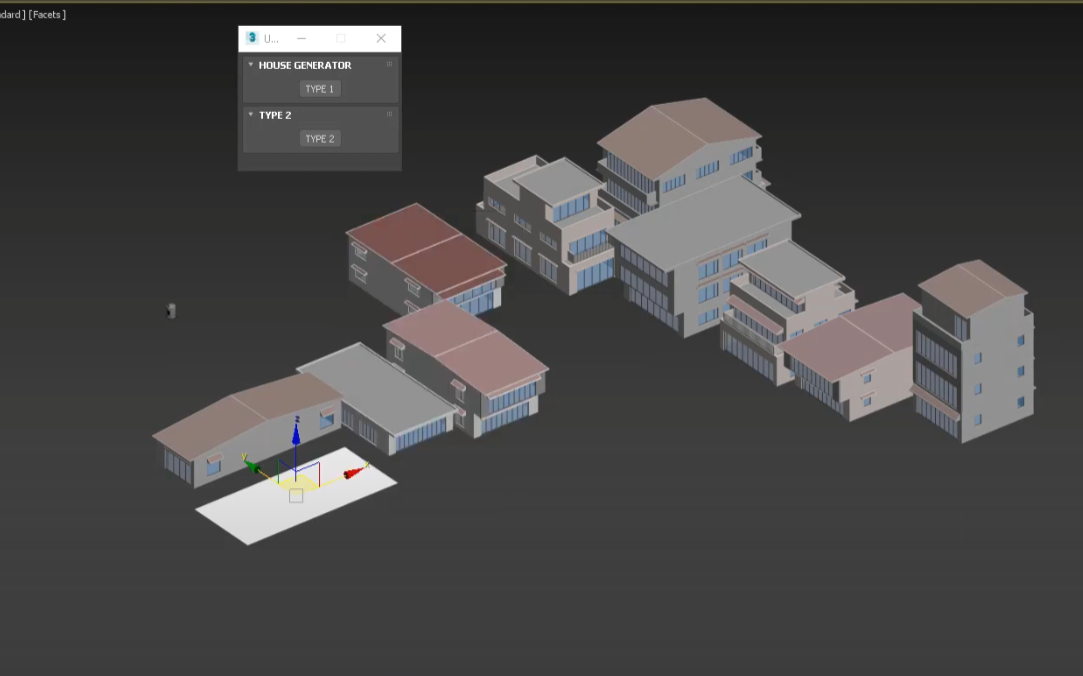 3dmax 房屋一键生成插件 housegen v2哔哩哔哩bilibili