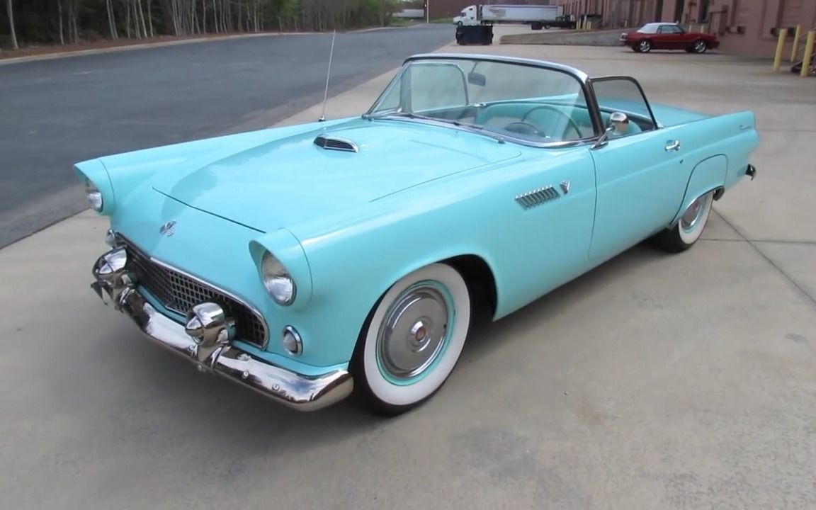 【经典详拍】1955 福特雷鸟 ford thunderbird roadster