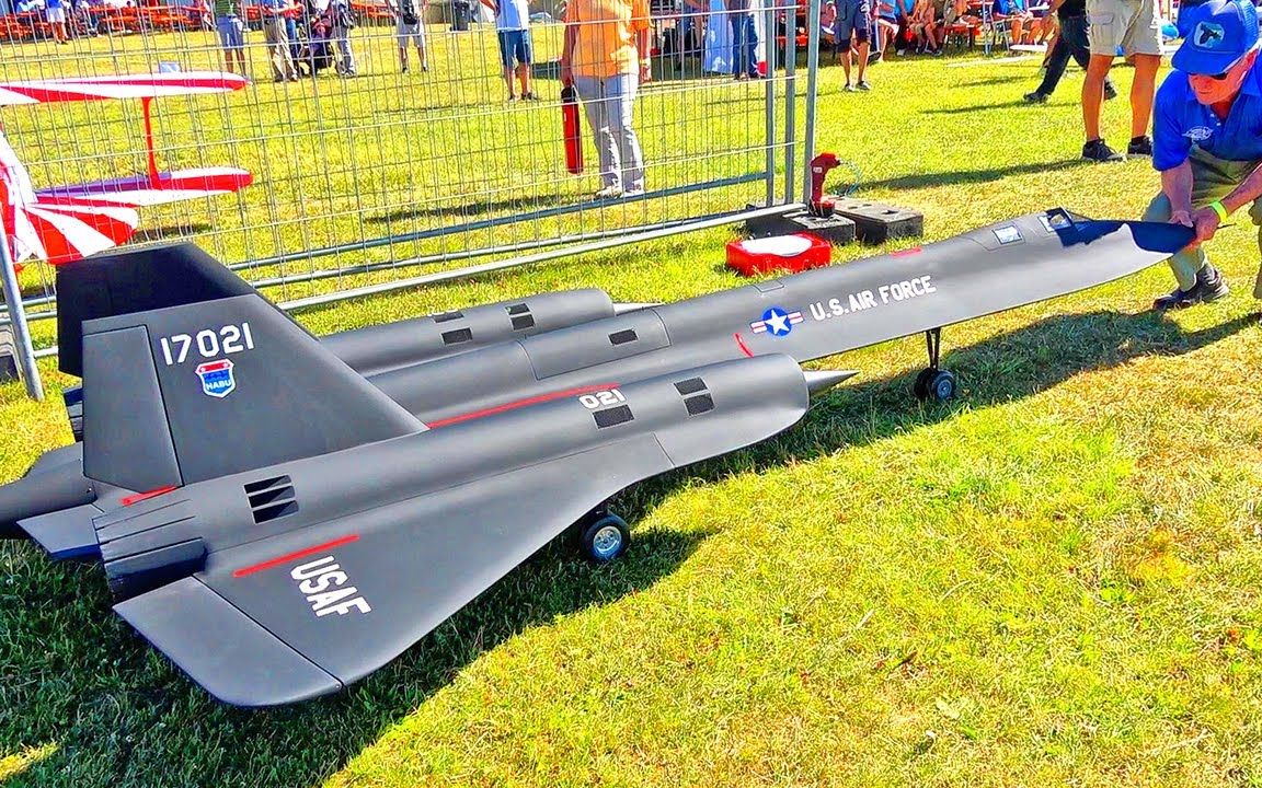 【rc】大比例1:7.5 sr-71 