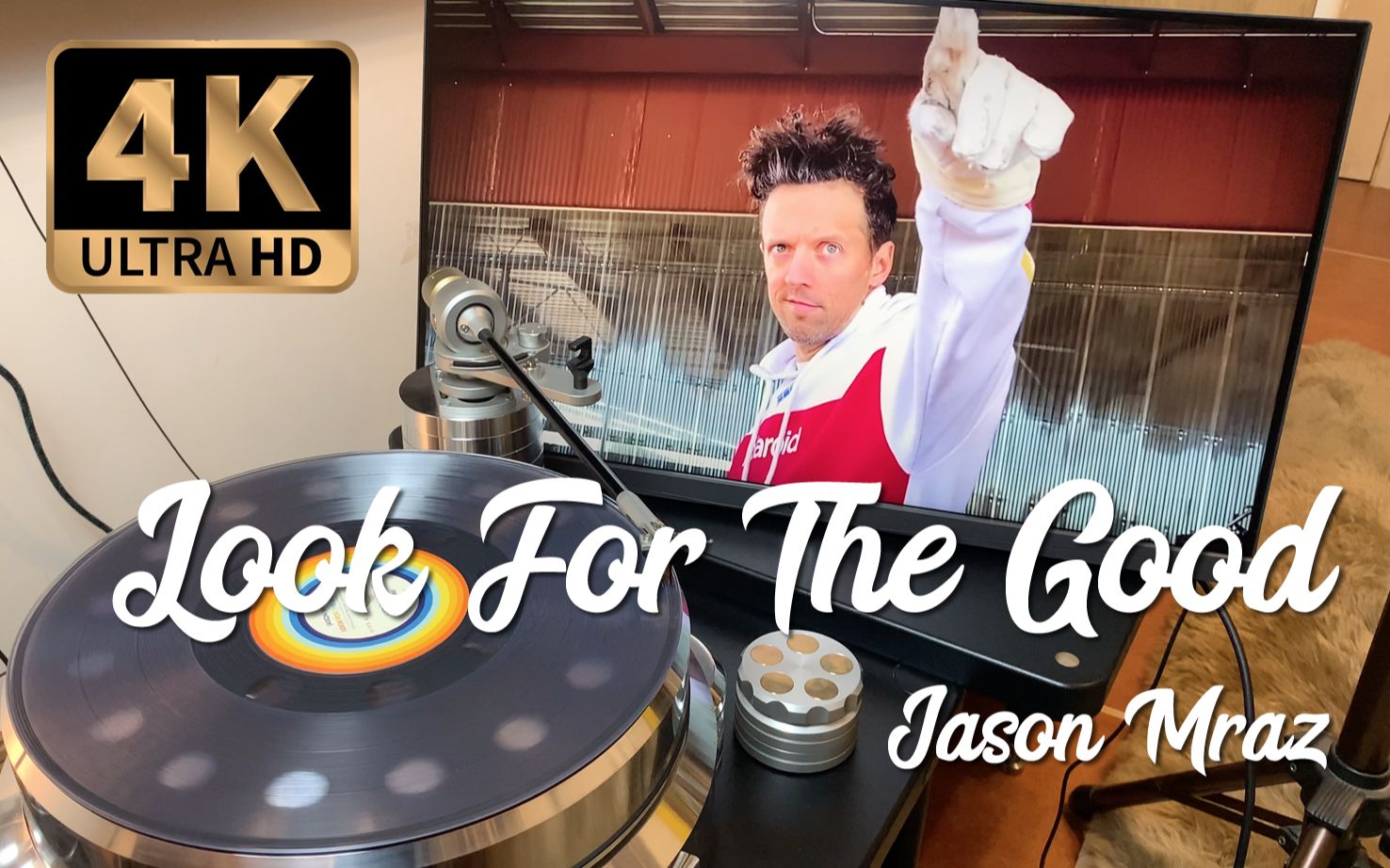 【4k_黑胶试听】男巫 jason mraz "look for the good" 唱片欣赏(中英