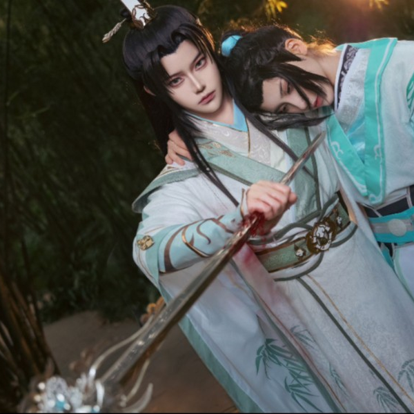 即便为师出事，你也不会有任何不测”#Cosplay #沈清秋cos #人渣反派自救指系统#穿书自救指南#渣反冰秋_哔哩哔哩_bilibili