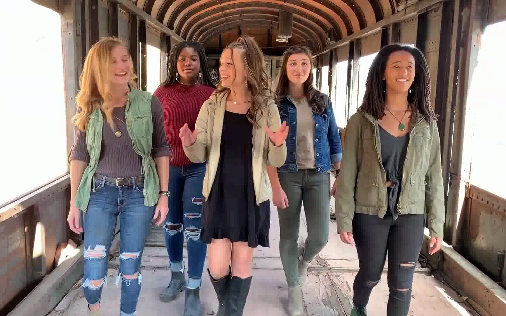 [图]Courage To Change {Sia} Cover by Maggie Scott (ft Abigail, Brynn, Lulu, and Acac