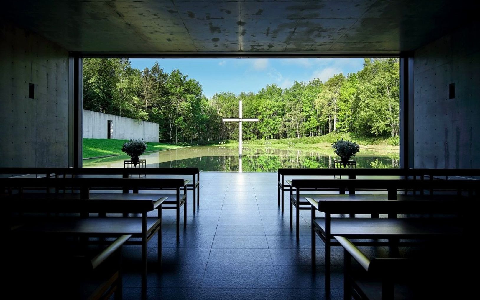 安藤忠雄作品解析论文 #教堂案例 安藤忠雄丨tadao ando 水之教堂