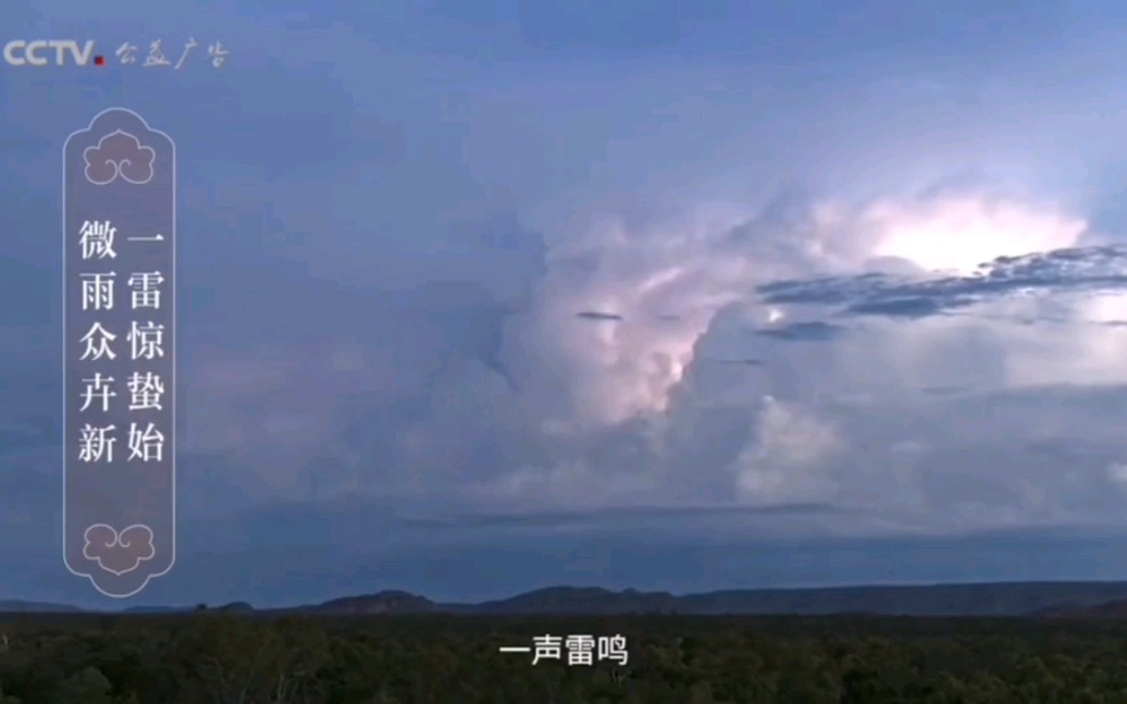 [图]【CCTV公益传播】二十四节气系列公益广告《天地有节 风雅中华》（惊蛰篇）