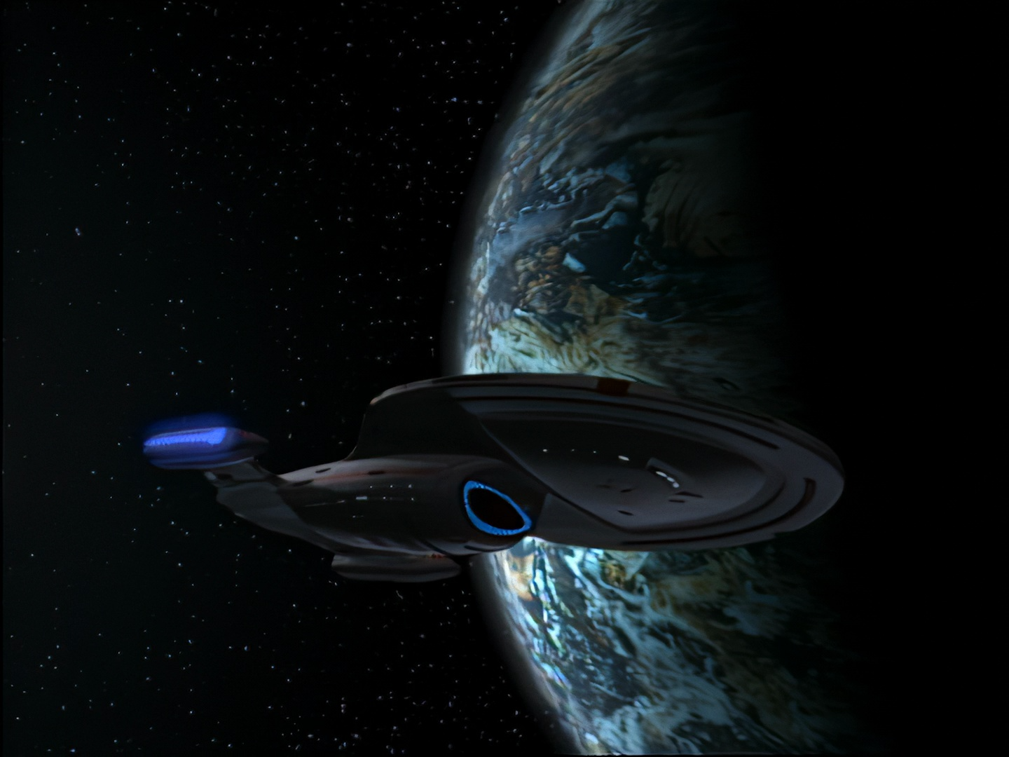 《星际迷航:重返地球》(star trek: voyager)片头修复