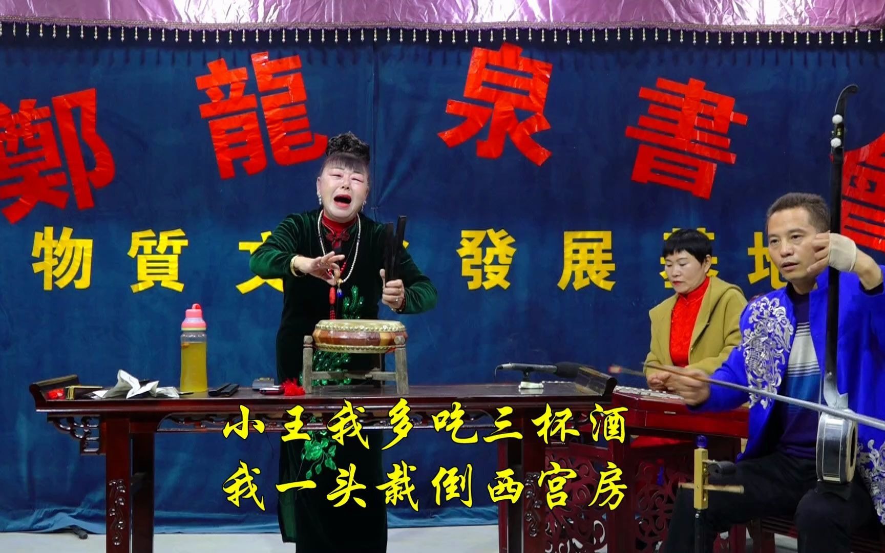 郭永章师妹李四兰河南坠子《严海斗》,这坠子听着真带劲!
