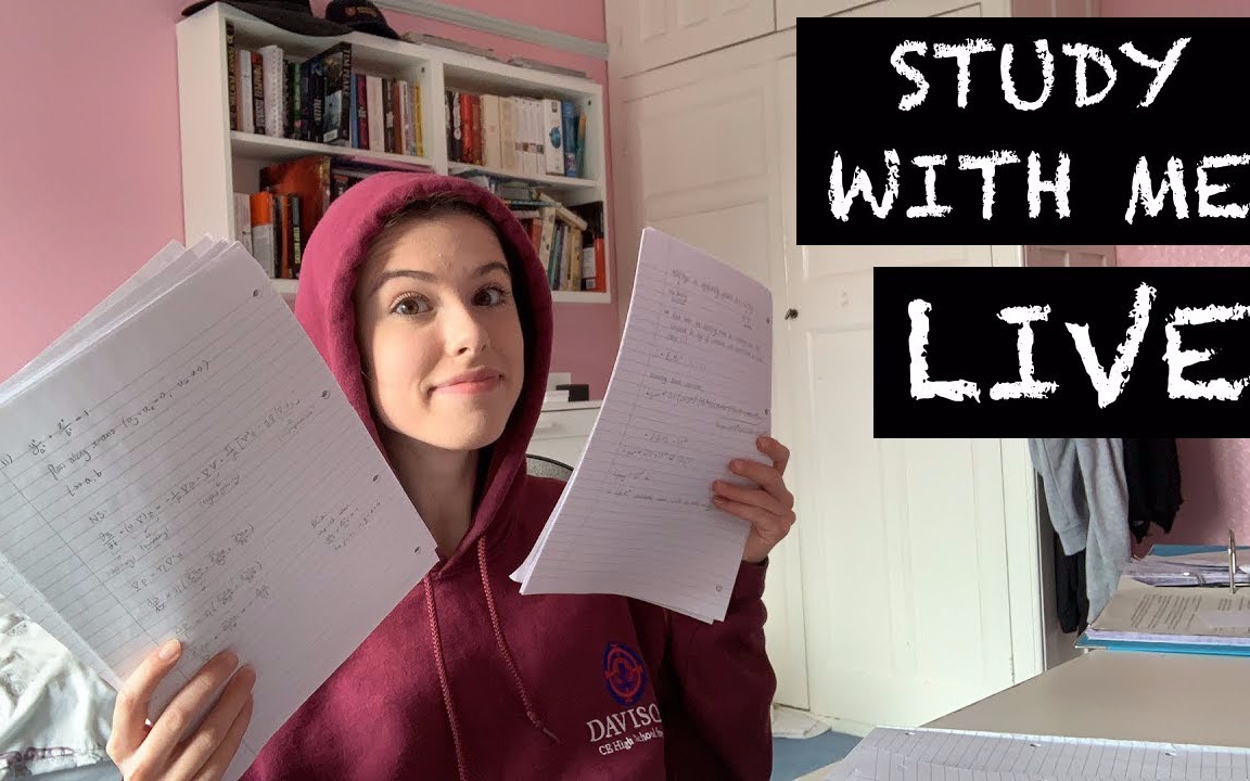 【paigey合集】实时学习|live study with me|和剑桥学霸一起学习吧