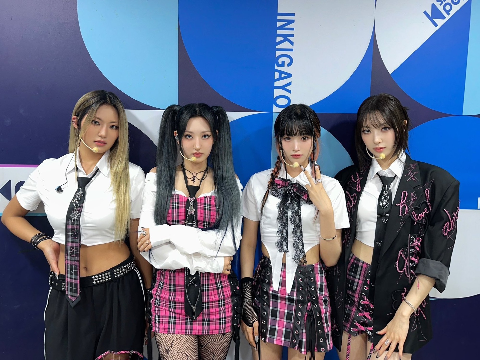 【h1-key/comeback/stage】240630 人气歌谣 let it burn舞台