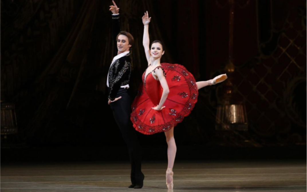 【芭蕾】maria khoreva堂吉诃德大双人舞 舞伴kim kimin