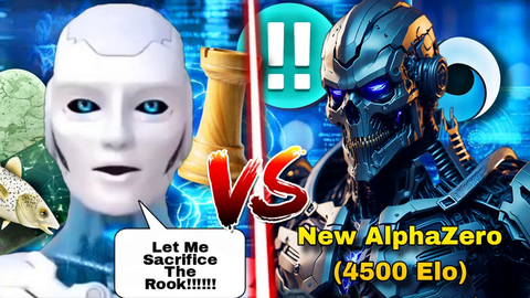 Google Deepmind's AlphaZero Chess Engine Makes Inhuman Knight  Sacrifice_哔哩哔哩_bilibili