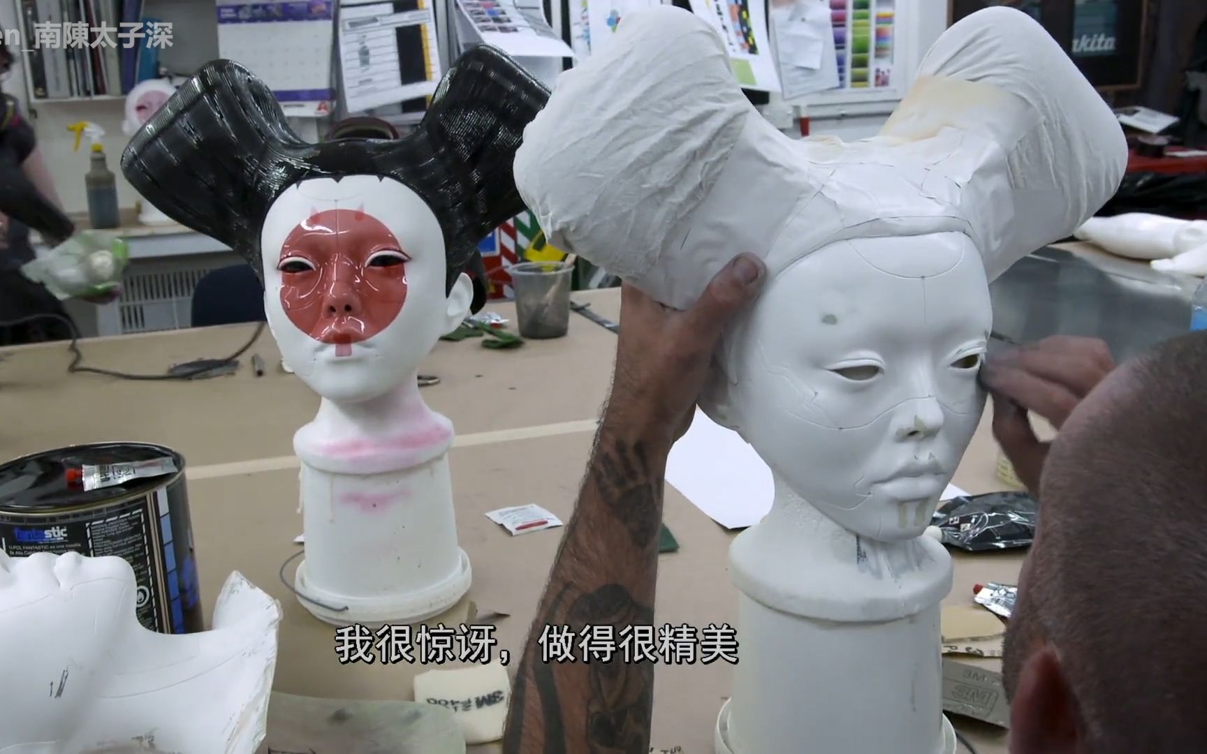 【狂热电影】《攻壳机动队》人模特辑：艺妓-美丽的杀人机器