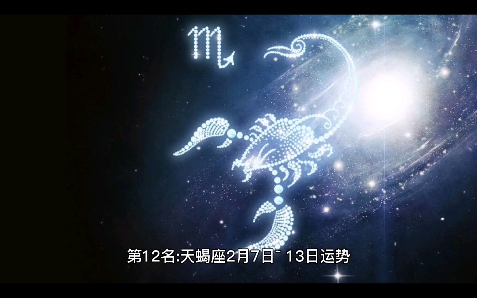 12星座占卜下周运势大公开哔哩哔哩bilibili