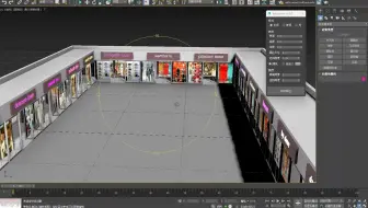 【3DMAX街景神器】RetailStore零售商店一键生成插件，从样条线到繁华街景的极速蜕变！