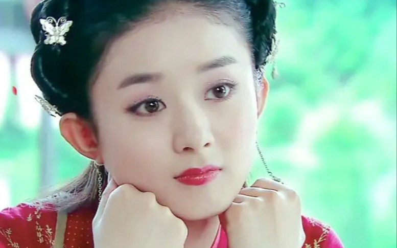 赵丽颖饰演可爱嘟嘟嘴小鲤鱼红菱的古装集锦,有多甜就有多虐_哔哩哔哩