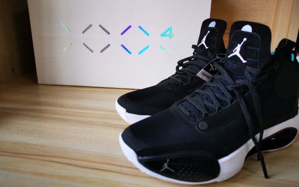 开箱第一双ajaj34日食配色上手体验