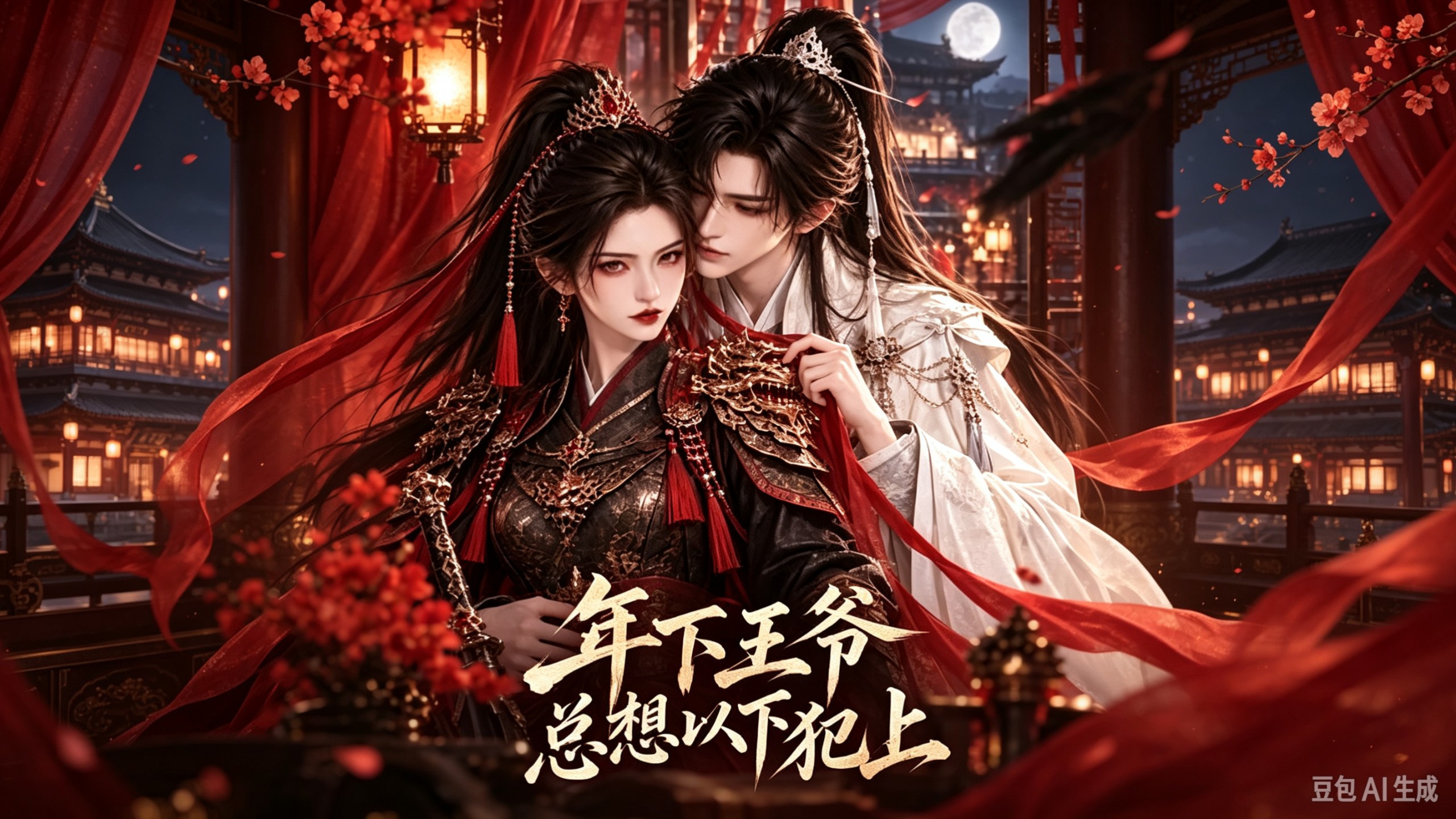 镇北女将军霍长缨凯旋，却被赐婚给小她八岁的病弱皇子裴时安。她以为娶回了朝廷的眼线，谁知这个满口“姐姐”的小王爷，竟是深藏不露的听雪阁阁主