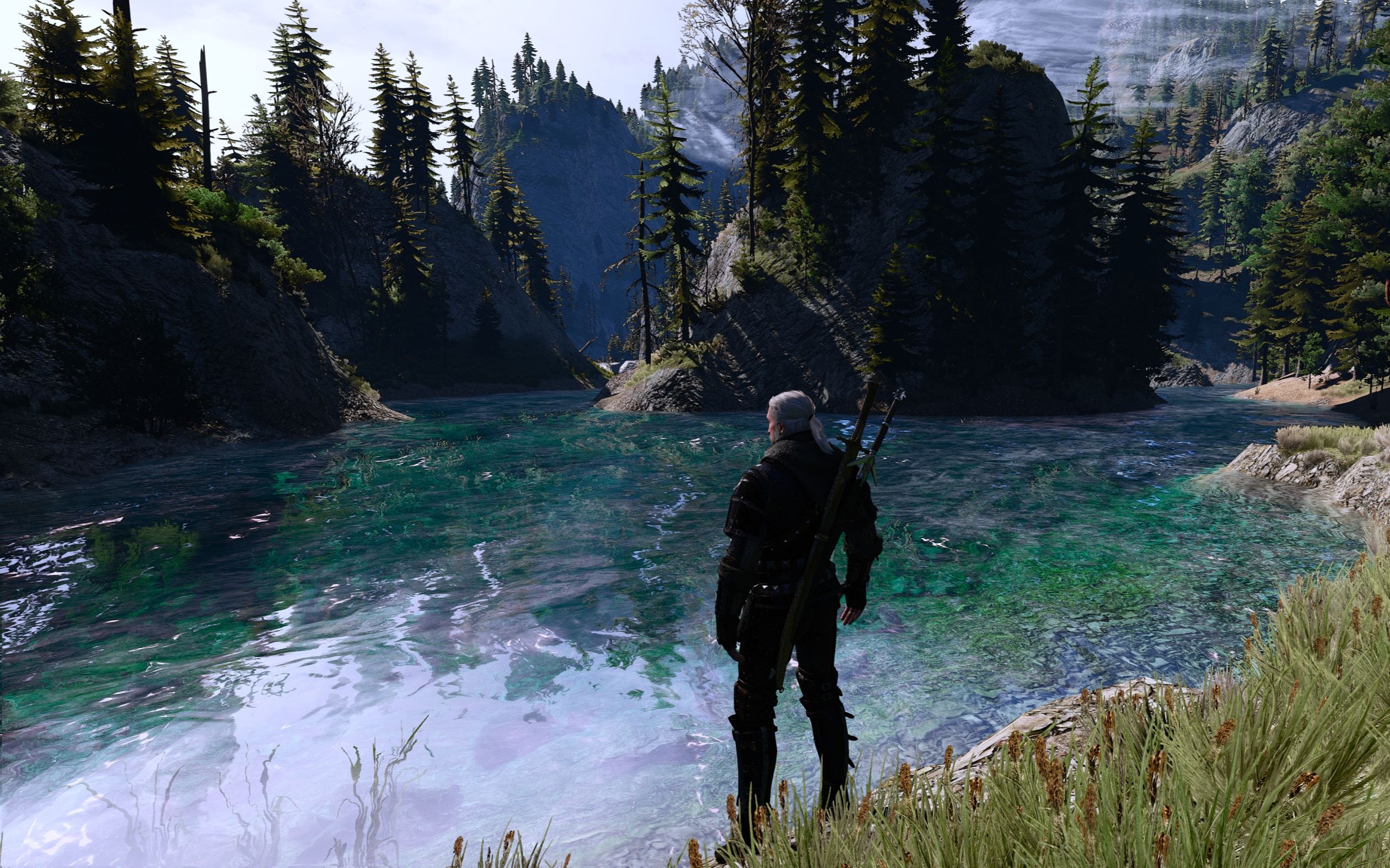 【巫师3】高清材质包 极限图形选项 4k画质下的凯尔莫罕