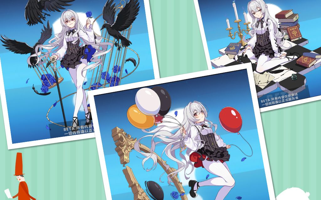 崩坏3你说这套爱伦坡不香吗我朋友又好了彼岸双生立绘