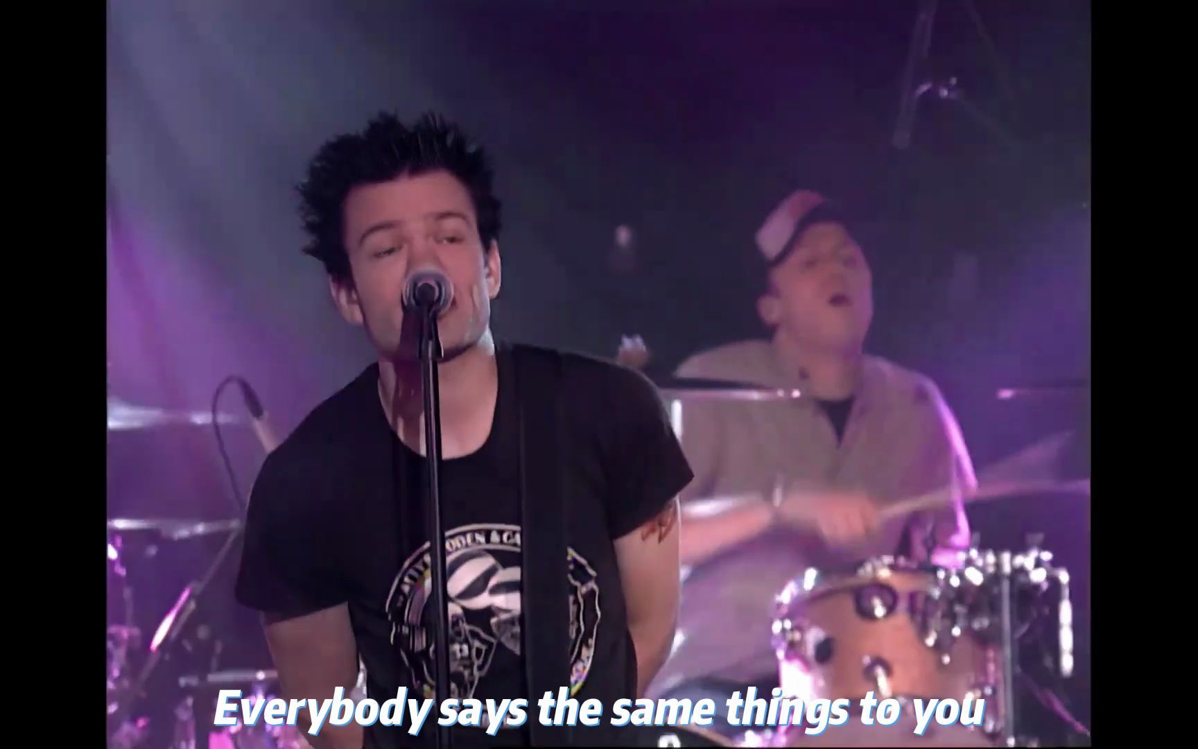 [图]【字幕】【Sum 41】The Hell Song (Live on Kilborn 2003)