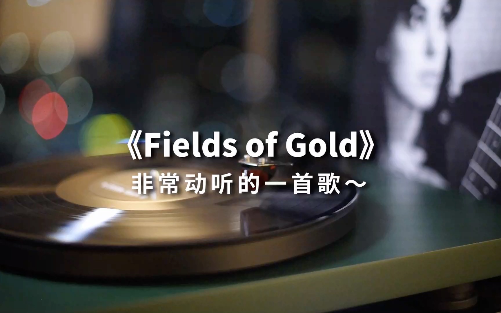 [图]不可以错过的一首歌，很动听《Fields of Gold》