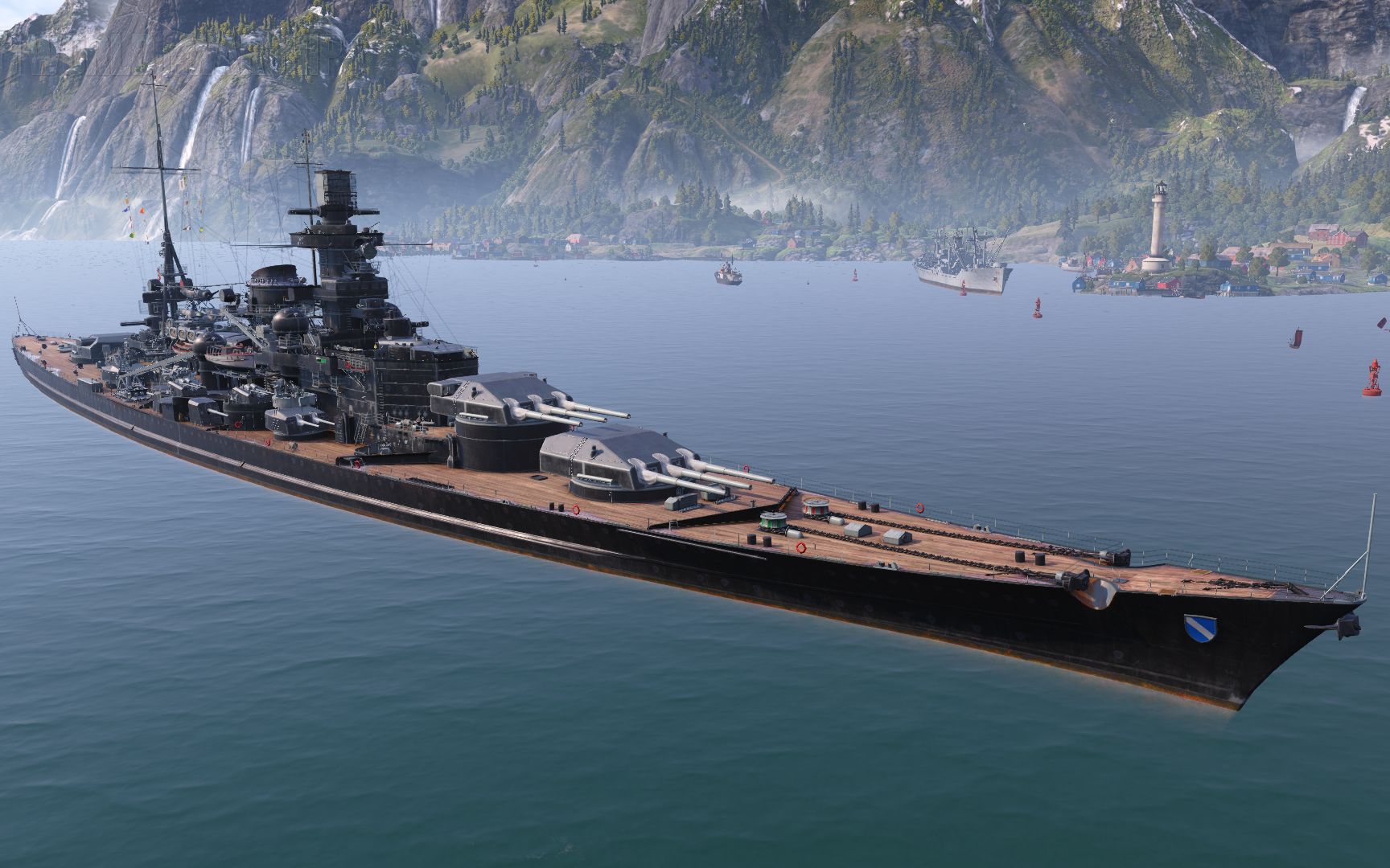 战舰世界新版那莱野队沙恩霍斯特34万伤2000裸经验就两个字爽爆沙恩