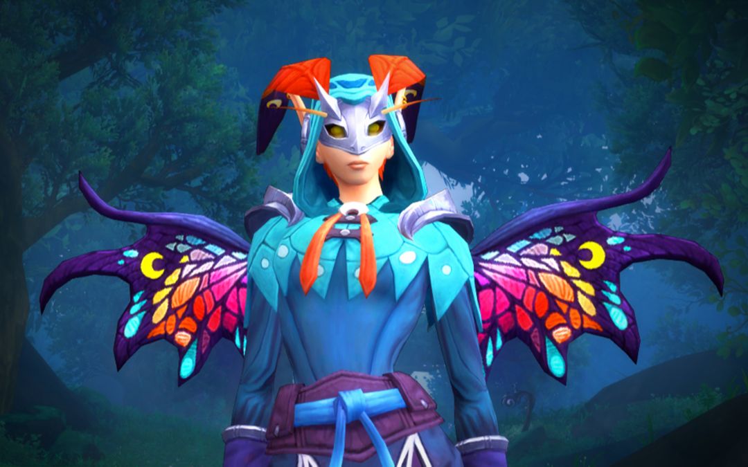 魔兽世界全新幻化套装精龙幻翼现已推出