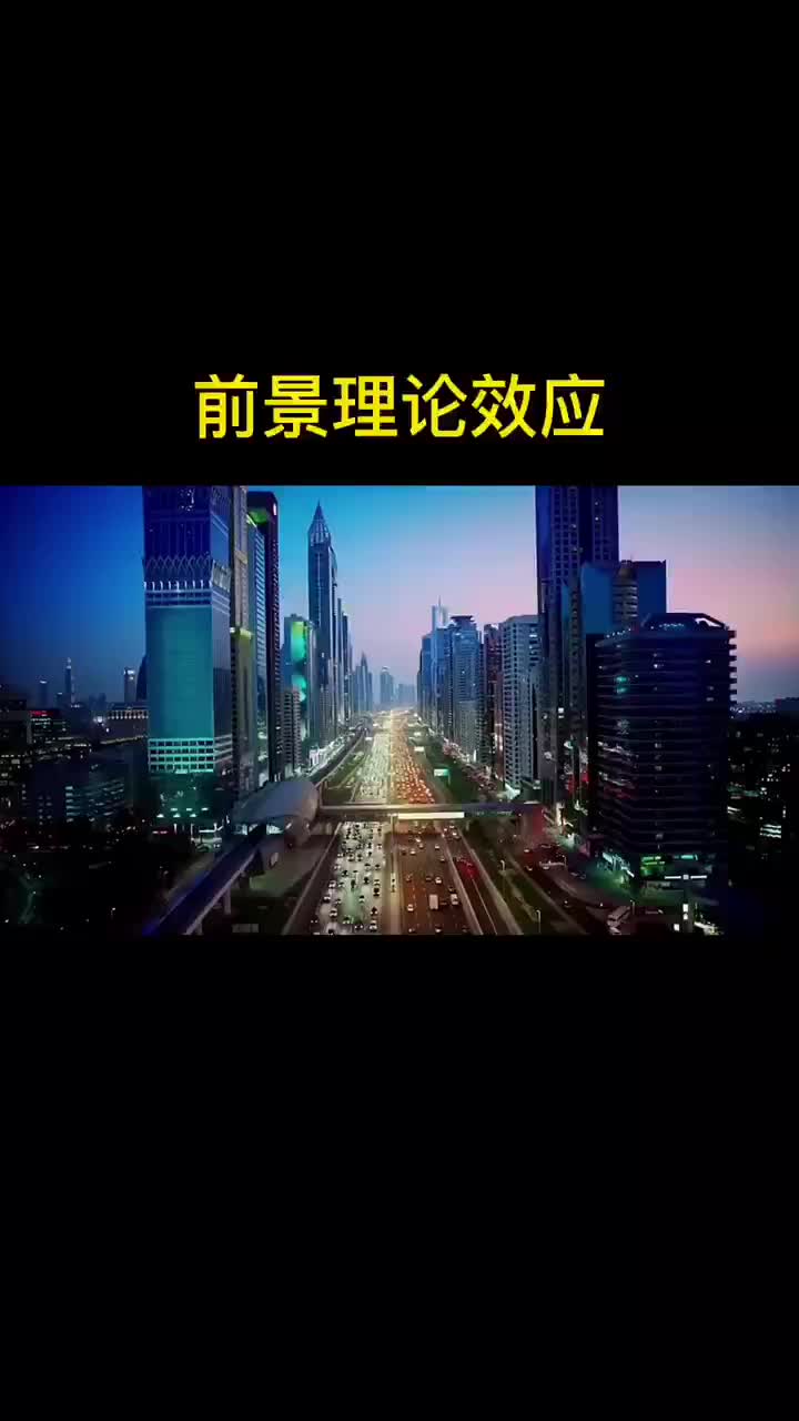 前景理论效应哔哩哔哩bilibili