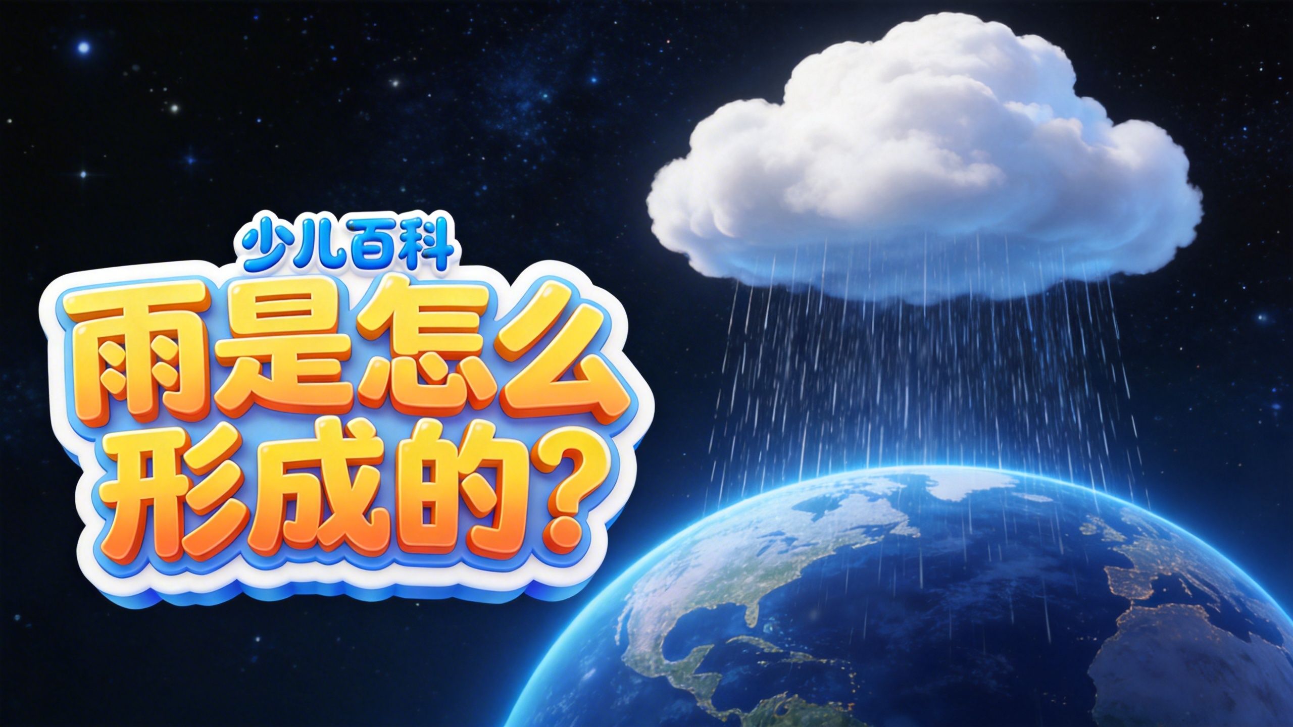儿童科普动画《雨是怎么形成的？》