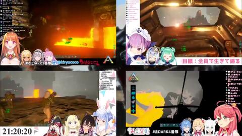 剪熟 Hololive12人洞窟boss攻略战 Ark方舟 哔哩哔哩 Bilibili