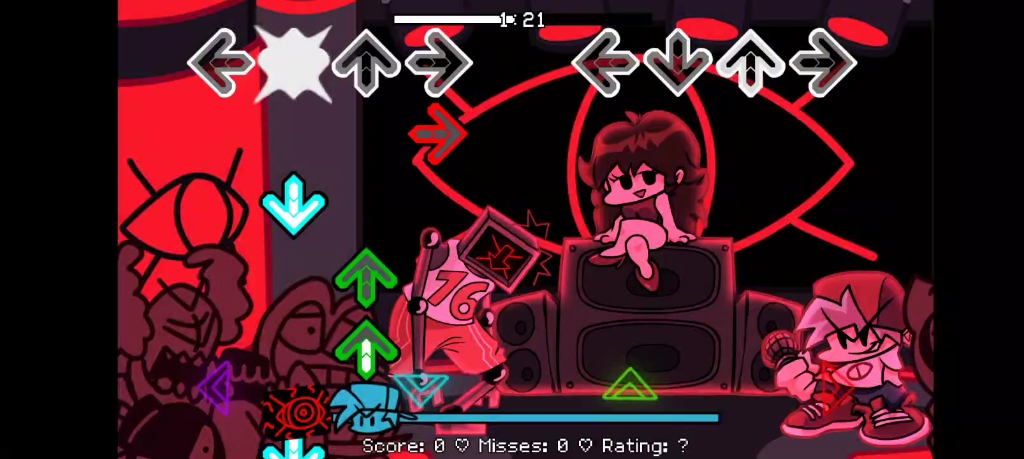 fnf virus-r 但up实力如挂