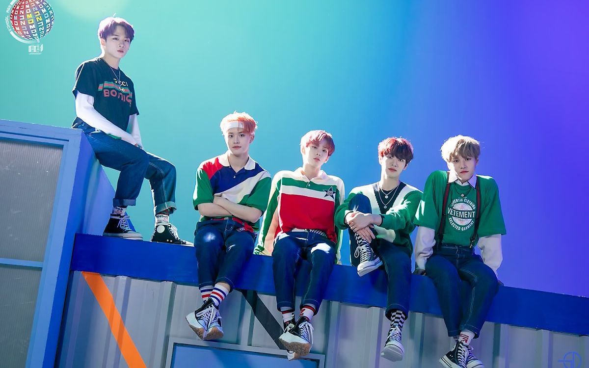 【mcnd】top media新人黑泡男团mcnd闪电回归曲spring全17场打歌混剪