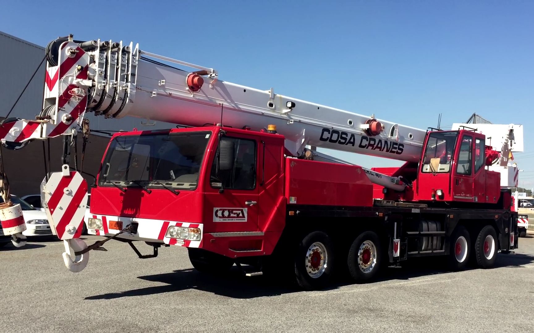 中联重科 zoomlion qy40v 国外定制化外观起重机