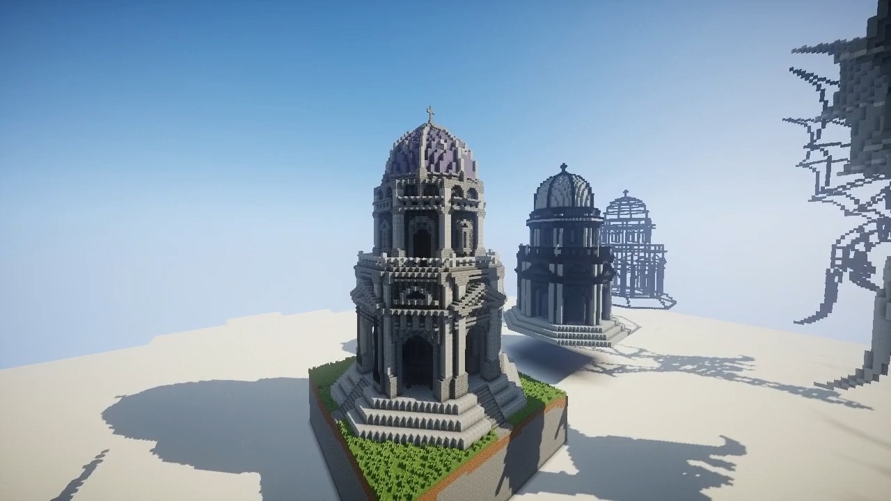 我的世界 龙与教堂