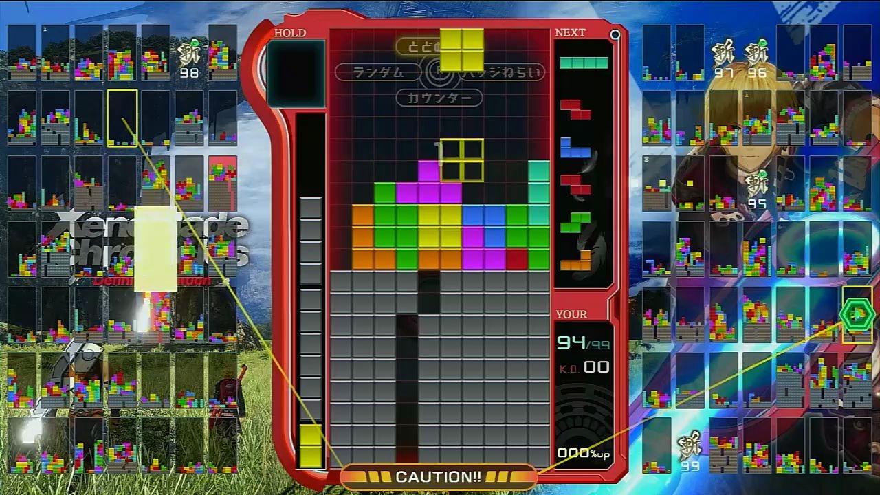 【ゆう十】游戏 俄罗斯方块99(tetris 99)【7/17】