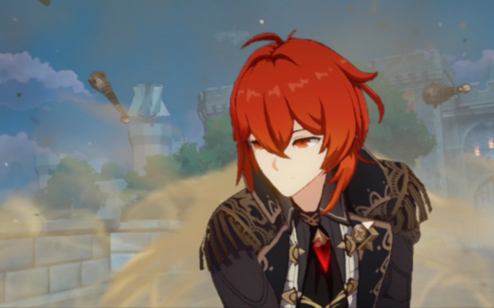 迪卢克老爷太帅啦哈哈哈