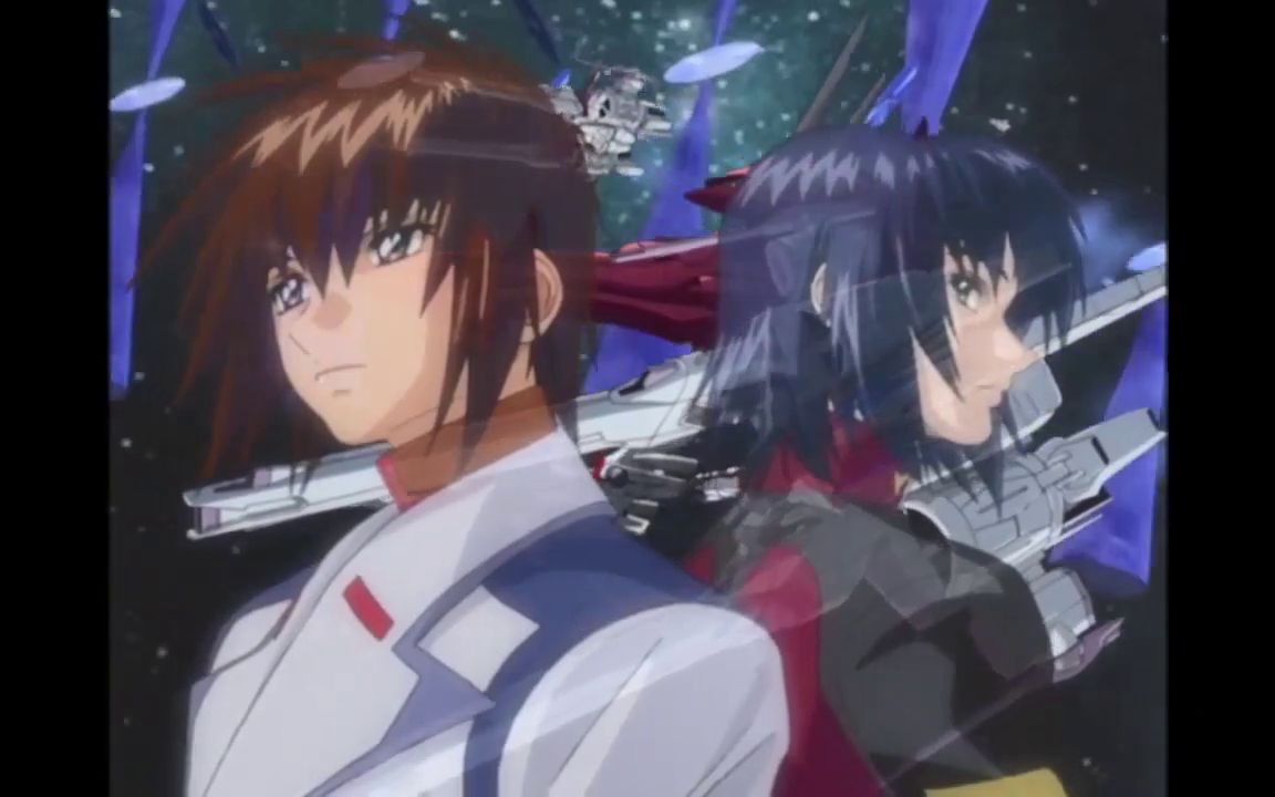 [图]旧TV版 高达SEED DESTINY OP4 Wings of  Words 无字版