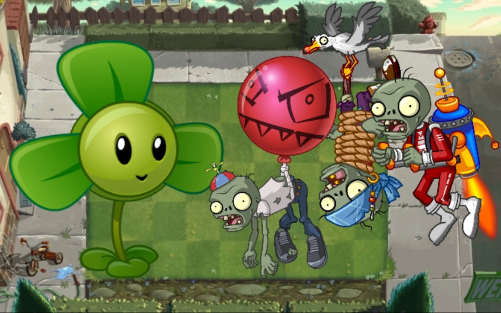 【植物大战僵尸2】原来三叶草有这么多用处