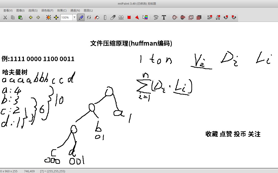 哈夫曼编码详解哔哩哔哩bilibili