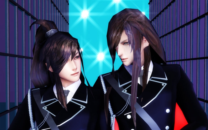 莫毛mmd莫雨和毛毛的insomnia莫毛军服ver4