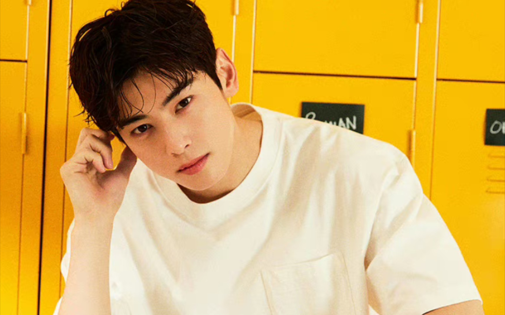 车银优,韩素希 帅哥美女又一起合作啦!颜狗狂喜!giordano广告230407