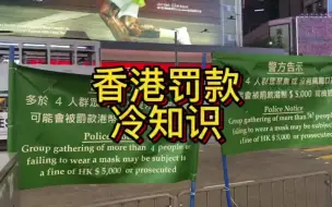 Descargar video: 今天说一下来到香港必须要知道的罚款冷知识，否则罚到让你怀疑人生，近期来港的朋友建议大家点赞收藏#香港 #香港生活 #香港罚款 #香港冷知识