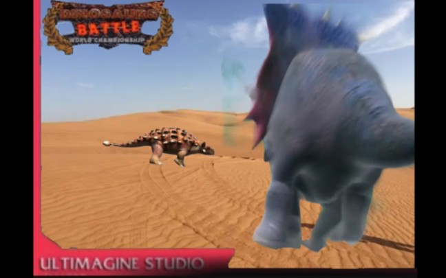 恐龙争霸赛自制1-5多智龙vs开角龙