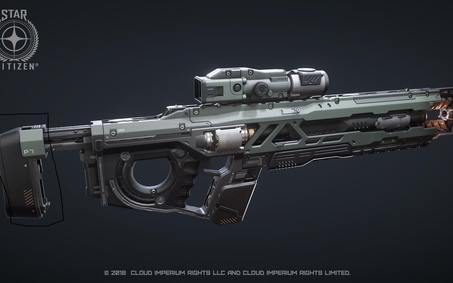 3dmax建模次世代武器高模科幻枪械制作技巧